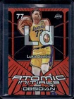 2024-25 Obsidian Luka Doncic Atomic Initials Electric Etch Orange Flood #/99