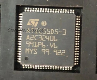 2Pcs ATIC55D5-3 A2C32406 QFP80 automotive computer boards ic chips Auto moto