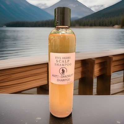 Herbal Shampoo For Dandruff Rosemary,Calendula,Basil,Lavander,Chamomile/8 oz.
