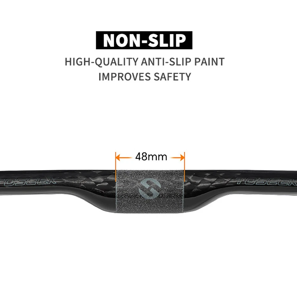 Manillar de fibra de carbono brillante 8K bicicleta de carretera bicicleta manillar barra de caída 31,8 mm Foto 4 de 4