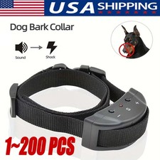 Automatic Anti Bark Barking Dog Shock Control Collar Device Large Medium Small