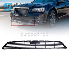 Bumper Face Bar Grille Matte Black Fits 2011-2014 Chrysler 300 68236971aa