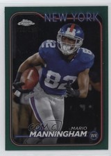 2024 Topps Chrome Teal Refractor 225/250 Mario Manningham #145 0rd2