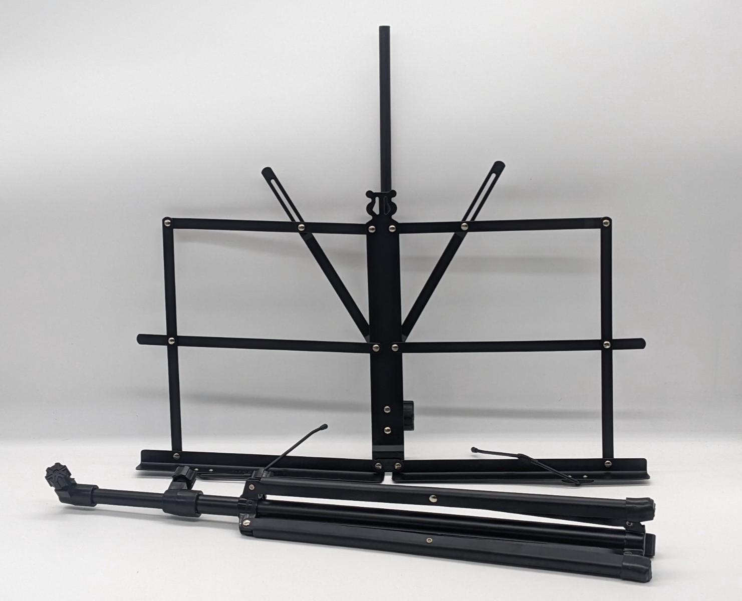 DSL sheet music stand book holder musician practice metal tripod black