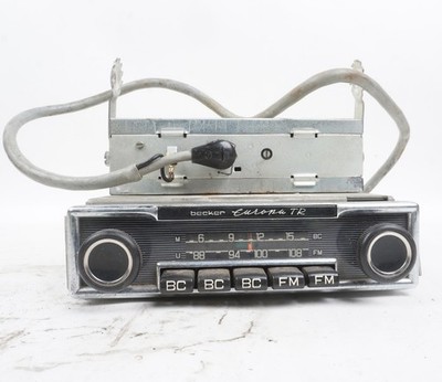 Becker Europa with Amp Radio AM/FM Mercedes Porsche 911