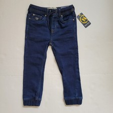 Nautica NWT Kids Stretch Denim Joggers With Drawstring Waist Size 4T