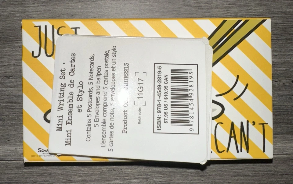 Sanrio Gudetama Mini Writing Set (Brand New) - Image 3 of 3