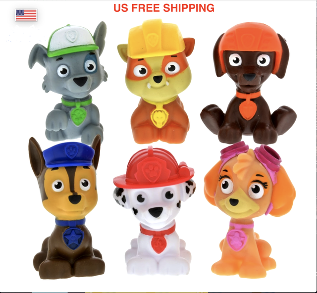 spin master paw patrol figure set 6 piece