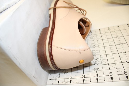 Samuel Hubbard All Aboard Oxford Women Size 9 M 40 Oatmeal Leather Shoe W2100 - Picture 23 of 24