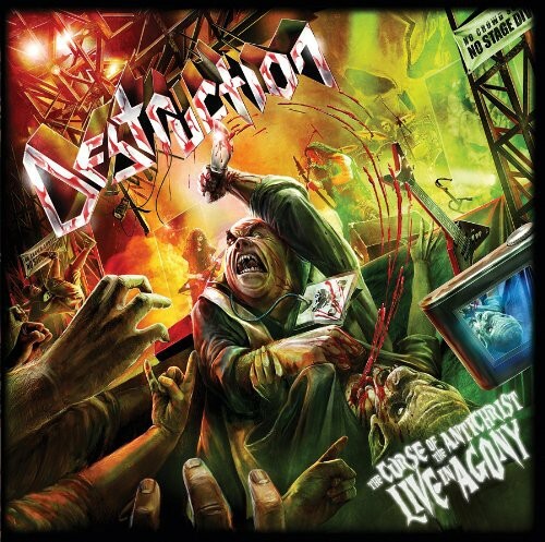 The Curse of the Antichrist: Live in Agony by Destruction (CD