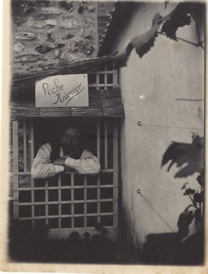 Frankreich Angeln Vorbehalten Fotografie Bastler snapshot PL10L3-43 Vintage