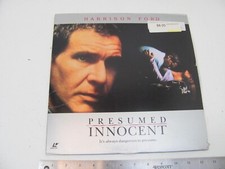 Presumed Innocent Laserdisc 1991 Widescreen 2-Disc Harrison Ford