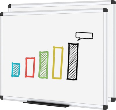 Dry Erase Board/Whiteboard, Non-Magnetic, 48 x 36 Inches