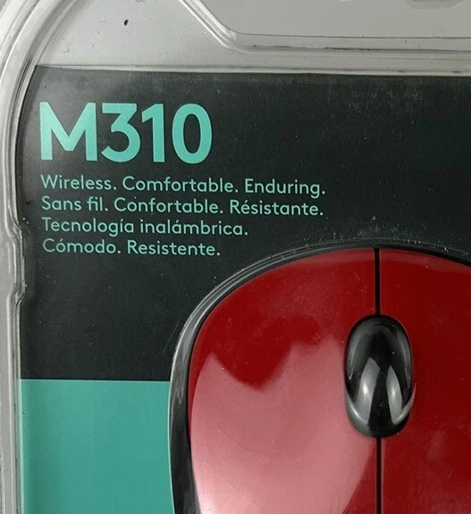 Logitech M310 Wireless Optical Mouse large size NEW SEALED - Image 2 of 4