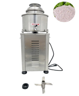 110V Meatball Beater Machine Electric Multifunctional Meat Puree Maker w/2 Blade