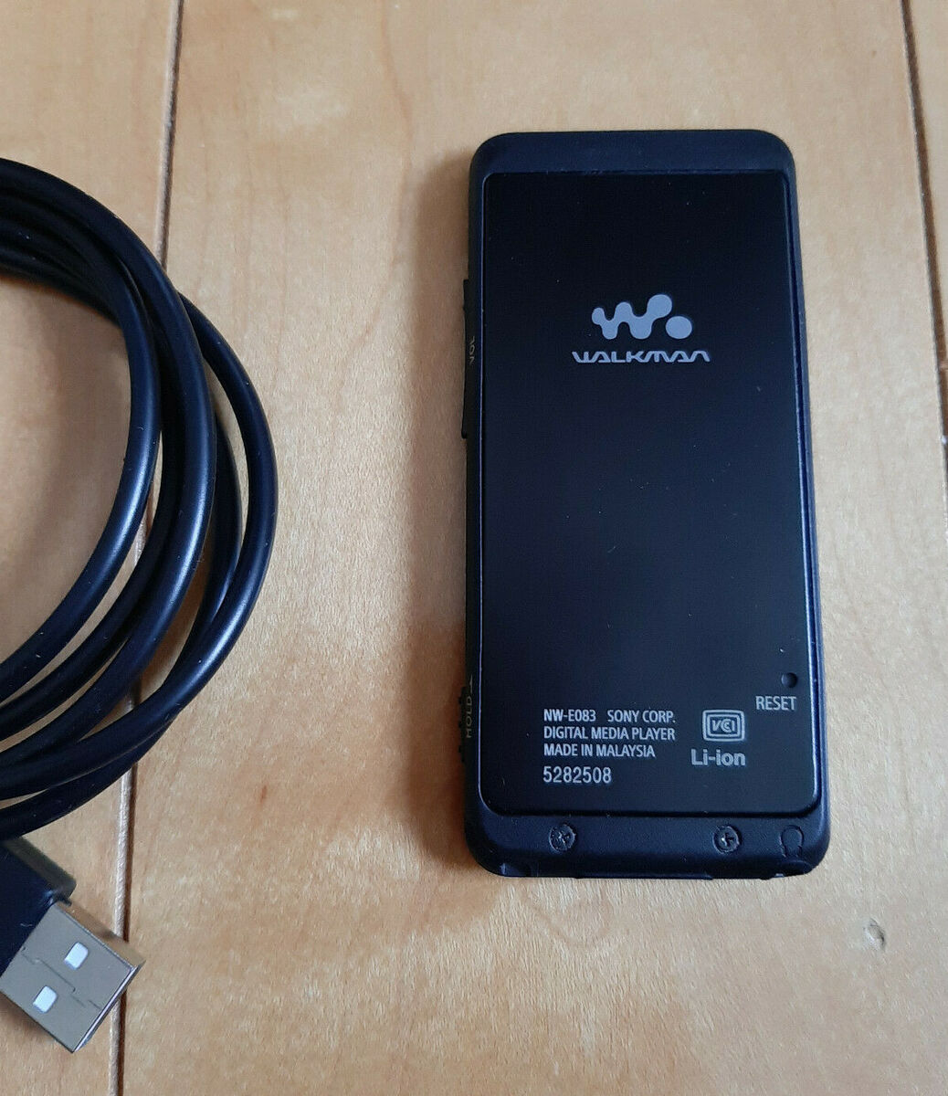 SONY Walkman NW-E083 black working 4GB mp3 wma audio player used Japan  import