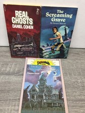 lot of 3 Vintage Paperback Ghost and scary/spooky stories