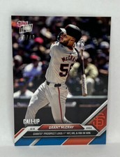 2024 Topps Now #556 Grant McCray Call-Up Giants BLUE Parallel 07/49