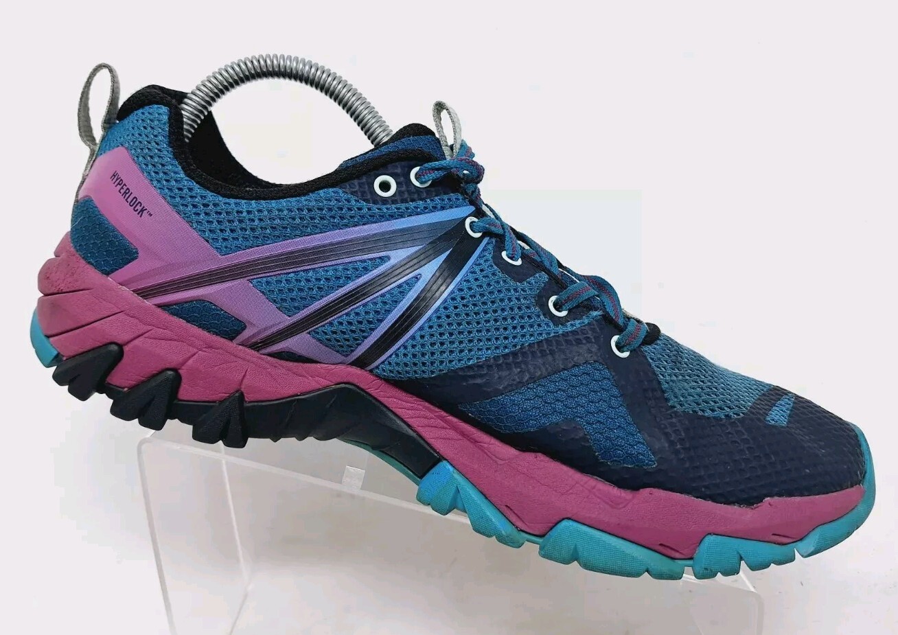 Scarpe da trekking Merrell donna taglia 9 5 Gore Tex Flex Connect Hyperlock blu viola