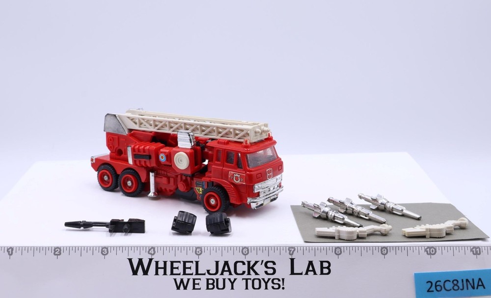 Inferno 100% Complete 1985 Vintage G1 Transformers Hasbro Action Figure