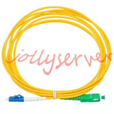 10 Meter SC/APC to LC/UPC SM Single Mode 9/125 Fiber Patch Cord Simplex