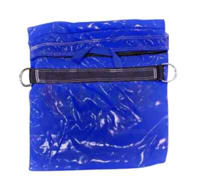 Blue Vinyl Sand Bag 50LBS with D Rings for Inflatable Bounce Houses Waterslides