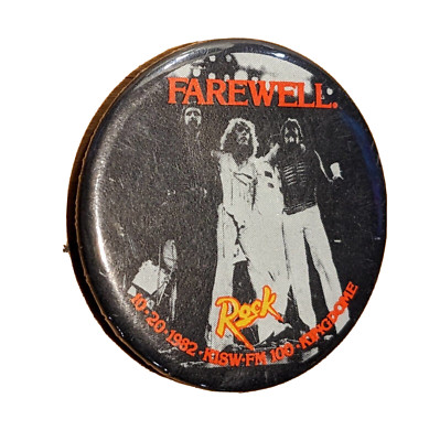 【vintageバンドT】THE WHO FAREWELL TOUR '82 The Who Vintage T Shirt 1982 Farewell Tour Mens Small 1980s