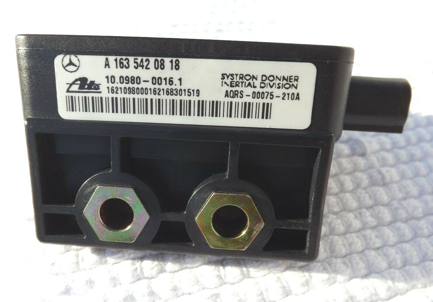 1999 Mercedes-Benz Ml320 Turn Yaw Rate Sensor ESP #a 163 542 08 18 