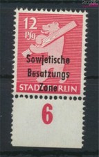 Briefmarken Sowjetische Zone (All.Bes.) 1948 Mi 204u y postfrisch(9662996