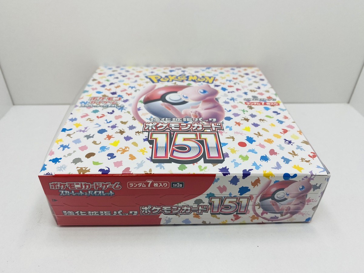 Pokemon Card Scarlet & Violet Pokemon Card 151 Booster Box sv2a