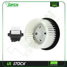 Blower Motor and Resistor Front Fit For 2007 2008-2013 Chevrolet Silverado 1500
