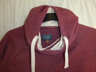 BLEND Kapuzenpullover***Herren ***Hoodie***Rot/Weinrot***Gr L