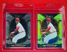(2) MARIO SOTO - (Lot) Neon Green /75 & Base #96 - Cincinnati Reds