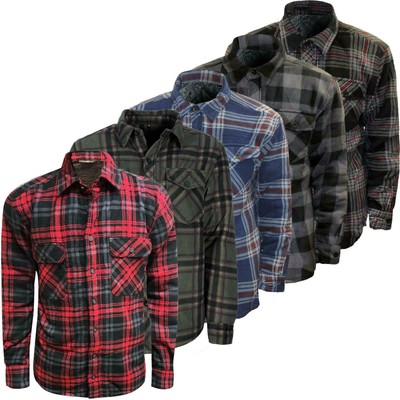 quilted lumberjack jacket