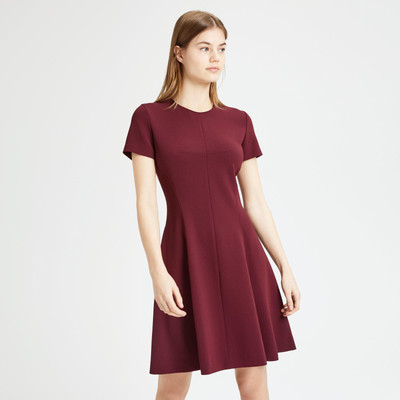 theory modern seamed shift dress