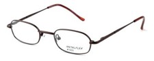 Calabria Kids Fit Metal Flex by Vivid Designer Reading Glasses 1005 in Brown
