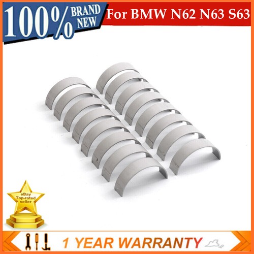 16Pcs Rod Bearing Set For BMW 550i M5 X5 X6 F10 F90 F02 E70 N62 N63 S63