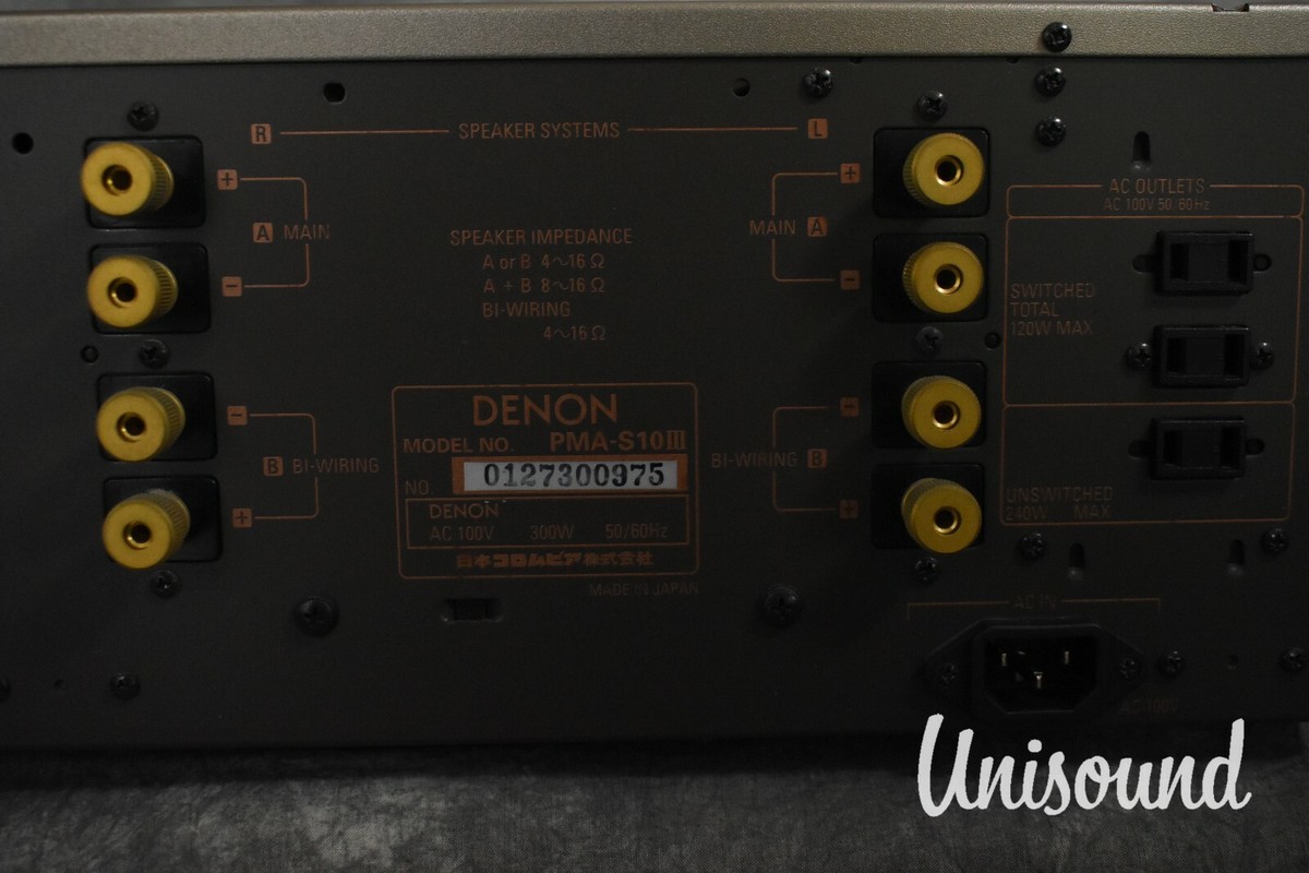 DENON PMA-S10Ⅲ DENON PMA-S10Ⅲ Integrated Amplifier Transistor) | eBay