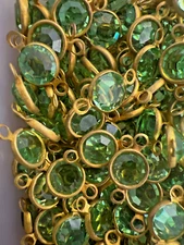 Vtg Swarovski Channel Connectors - 5.5mm  Choose Color 50pcs per color