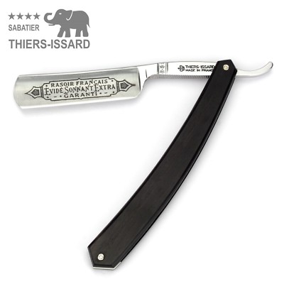 Thiers-Issard Sabatier Rasiermesser - 5/8'' - C135 Carbonstahl - Ebenholz