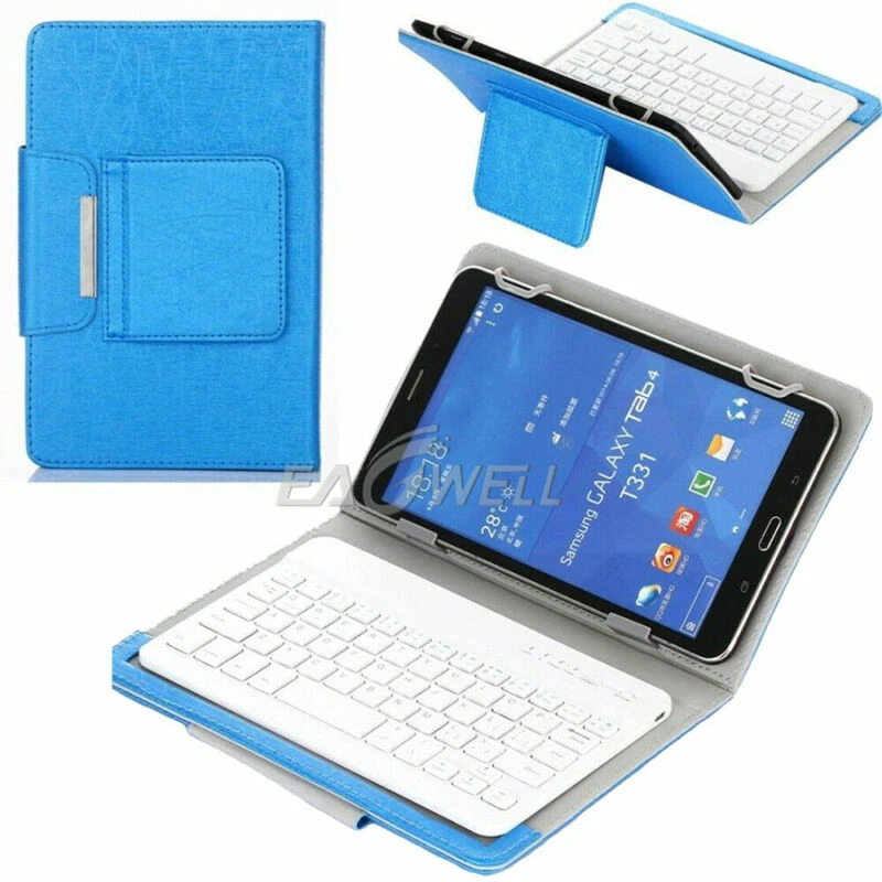 For Galaxy Tab A7 10.4 2020 T500/505 Removable Leather Shell Wireless Keyboard - Image 4 of 4