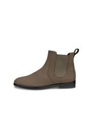 ECCO Women's Touch 15 B Chelsea Boot Dark Clay Pull On EU 41 Size 10 - 10.5