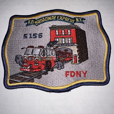 FD BROADWAY EXPRESS NY E156 FDNY PATCH 