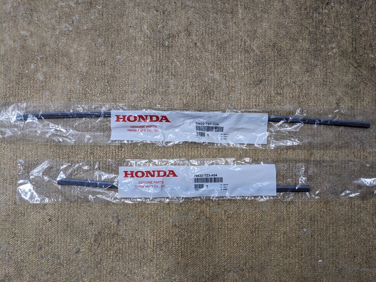 2023-2025 Honda Accord 4dr Front Wiper Blade Refill Insert Pair