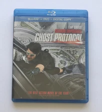 Mission: Impossible - Ghost Protocol (Blu-ray/DVD, 2012, 2-Disc Set)