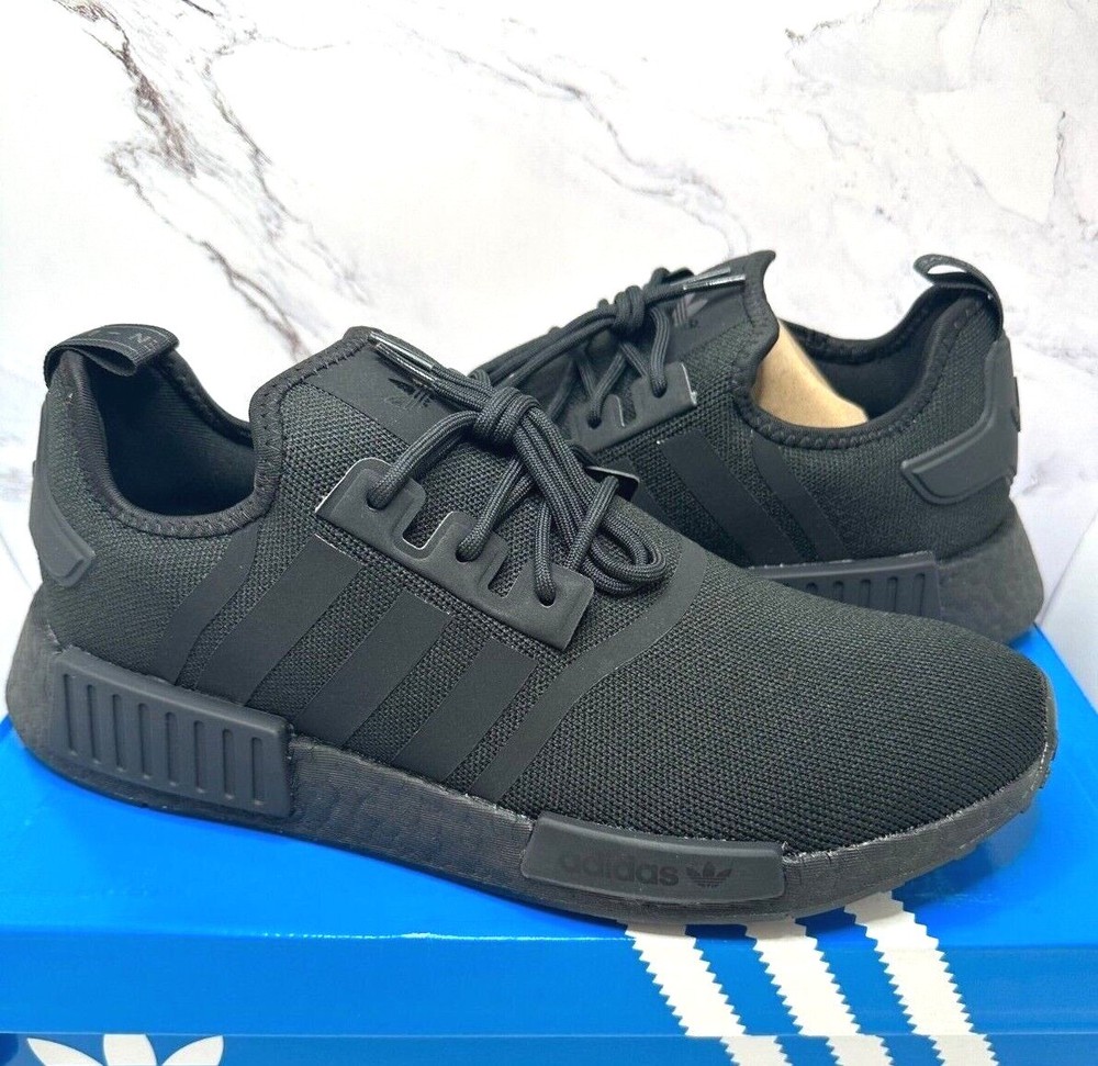 Adidas Originals NMD R1 Boost Triple Black Men's Sizes NEW Shoes GZ9256 NEW