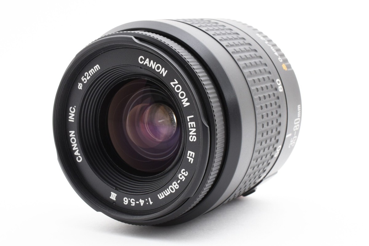 Canon EF 35-80mm 4-5.6 III 52mm AF Camera Zoom Lens 2323774 | eBay