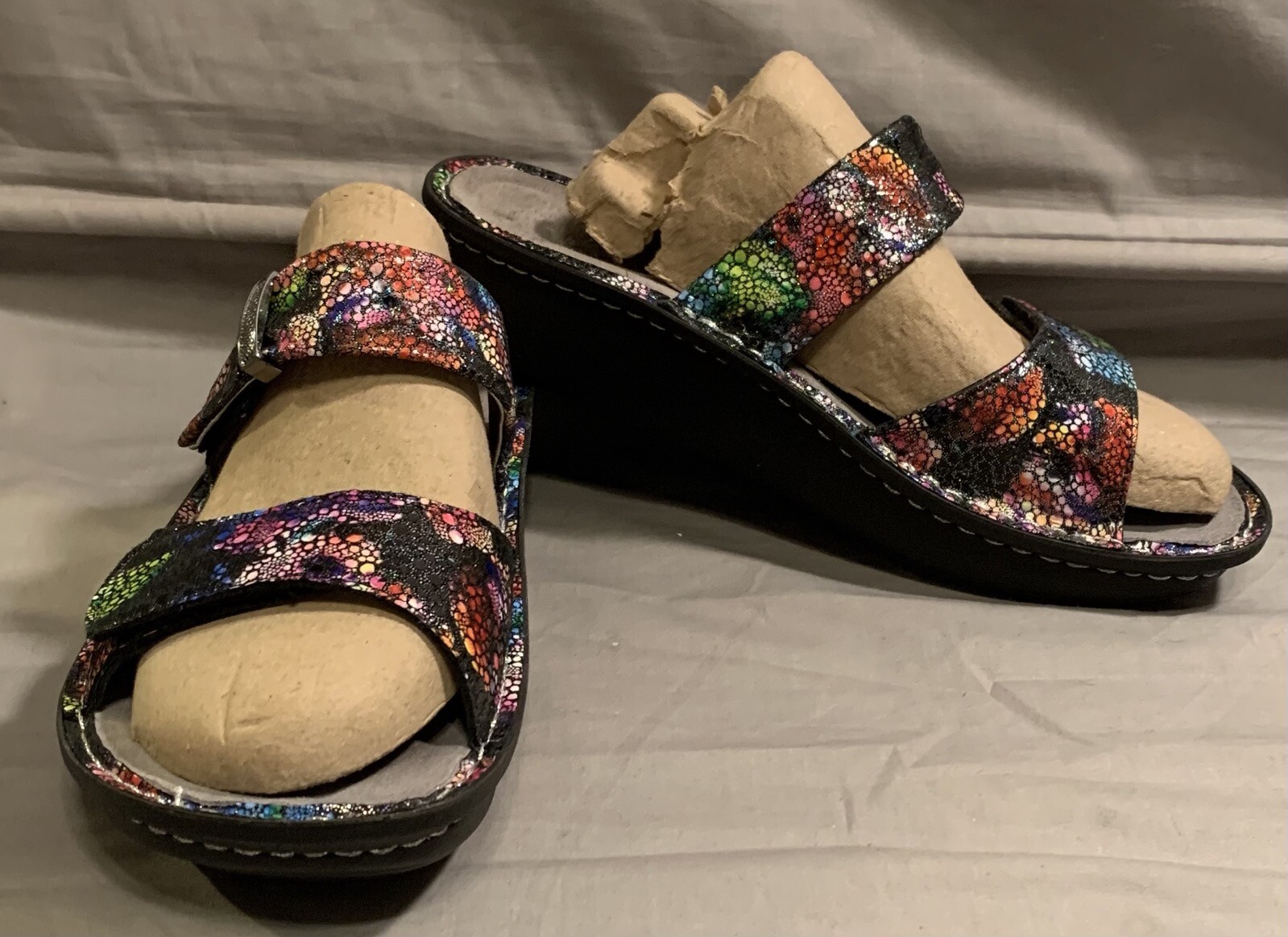Alegria Karmen Bubblish Sandals KAR-137 - Multicolor - Women's Size 40  9.5-10 | eBay