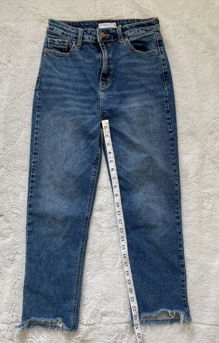 Size 5 jeans in inches top
