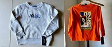 Polo RALPH LAUREN BOYS 4T SWEATER , SHIRT NWT FLEECE LOT OF 2 PCS BUNDLE new